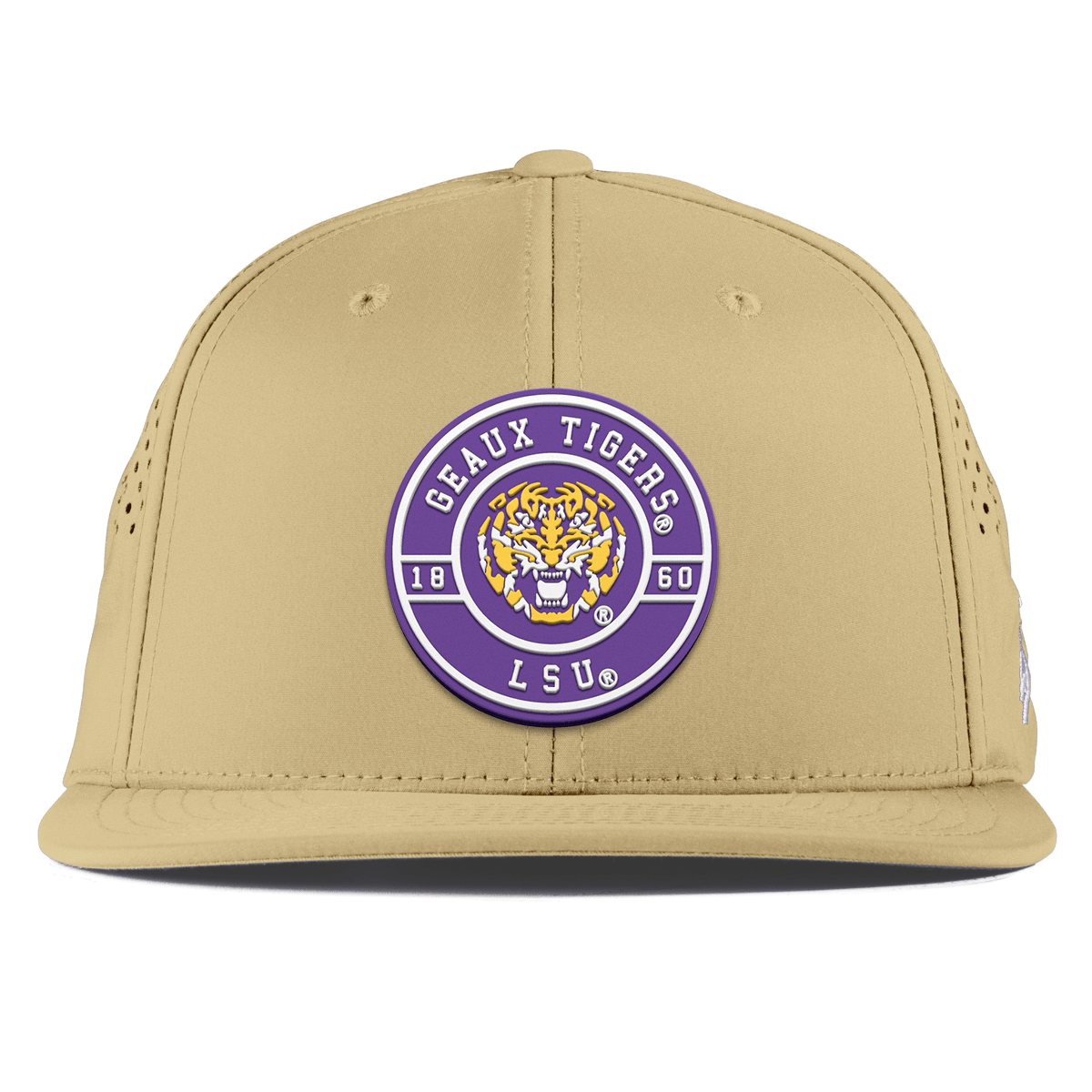 Louisiana State University "Geaux LSU Tigers" Flat Performance Desert