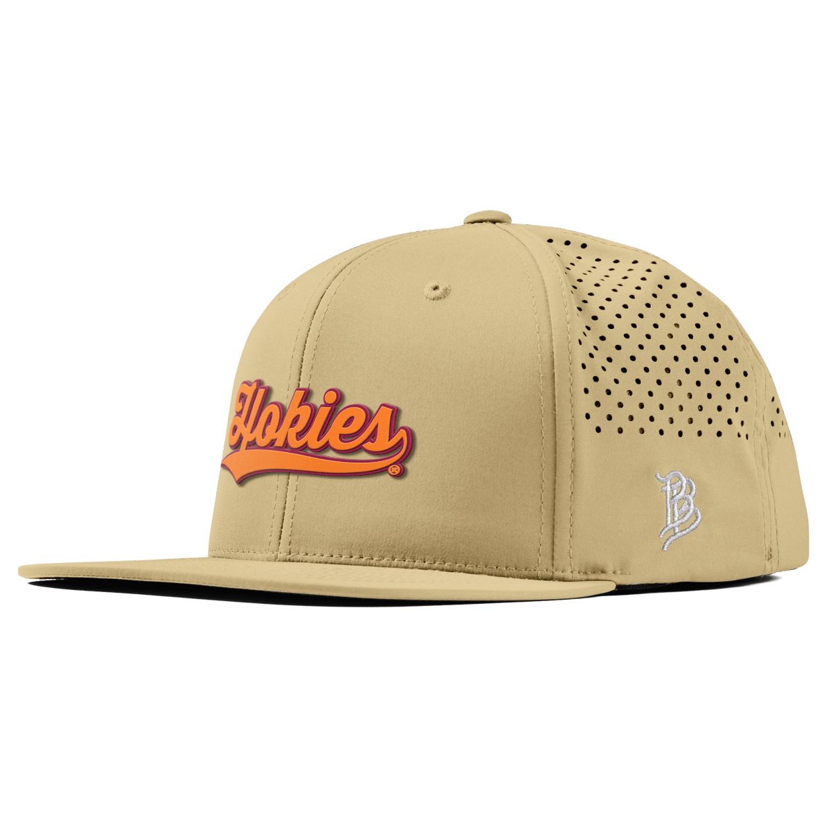 Virginia Tech University "Hokies Script" Flat Performance Desert