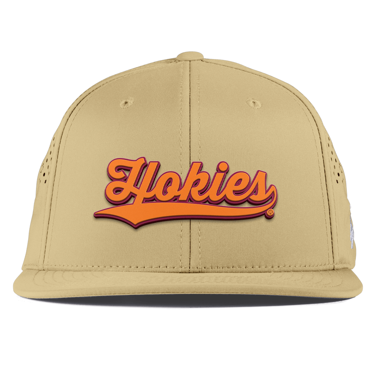 Virginia Tech University "Hokies Script" Flat Performance Desert