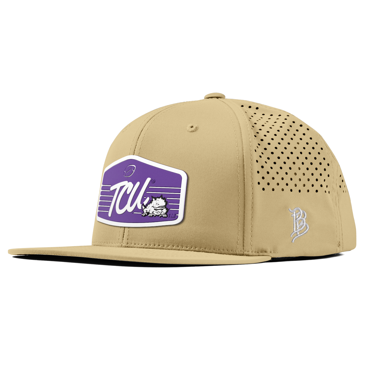 Texas Christian University "Horned Frogs Football" Flat Performance Desert