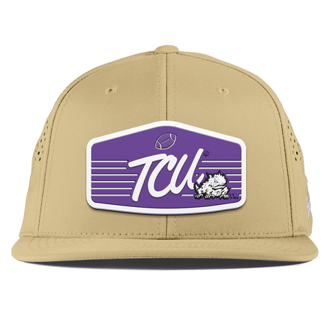 Texas Christian University "Horned Frogs Football" Flat Performance Desert