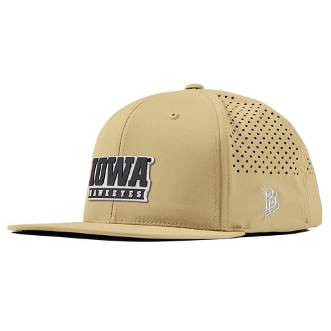 University of Iowa "Iowa Hawkeyes Block" Flat Performance Desert