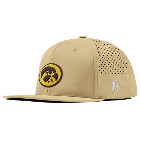 University of Iowa "Iowa Hawkeyes Team Logo" Flat Performance Desert