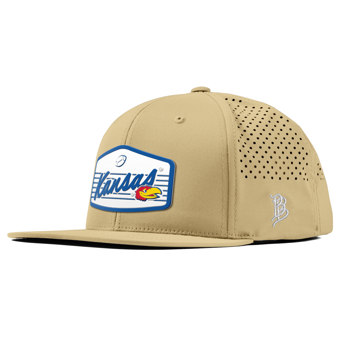 University of Kansas "Jayhawks Football" Flat Performance Desert