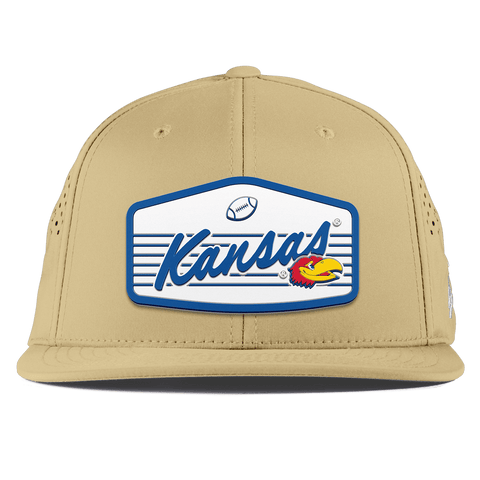 University of Kansas "Jayhawks Football" Flat Performance Desert