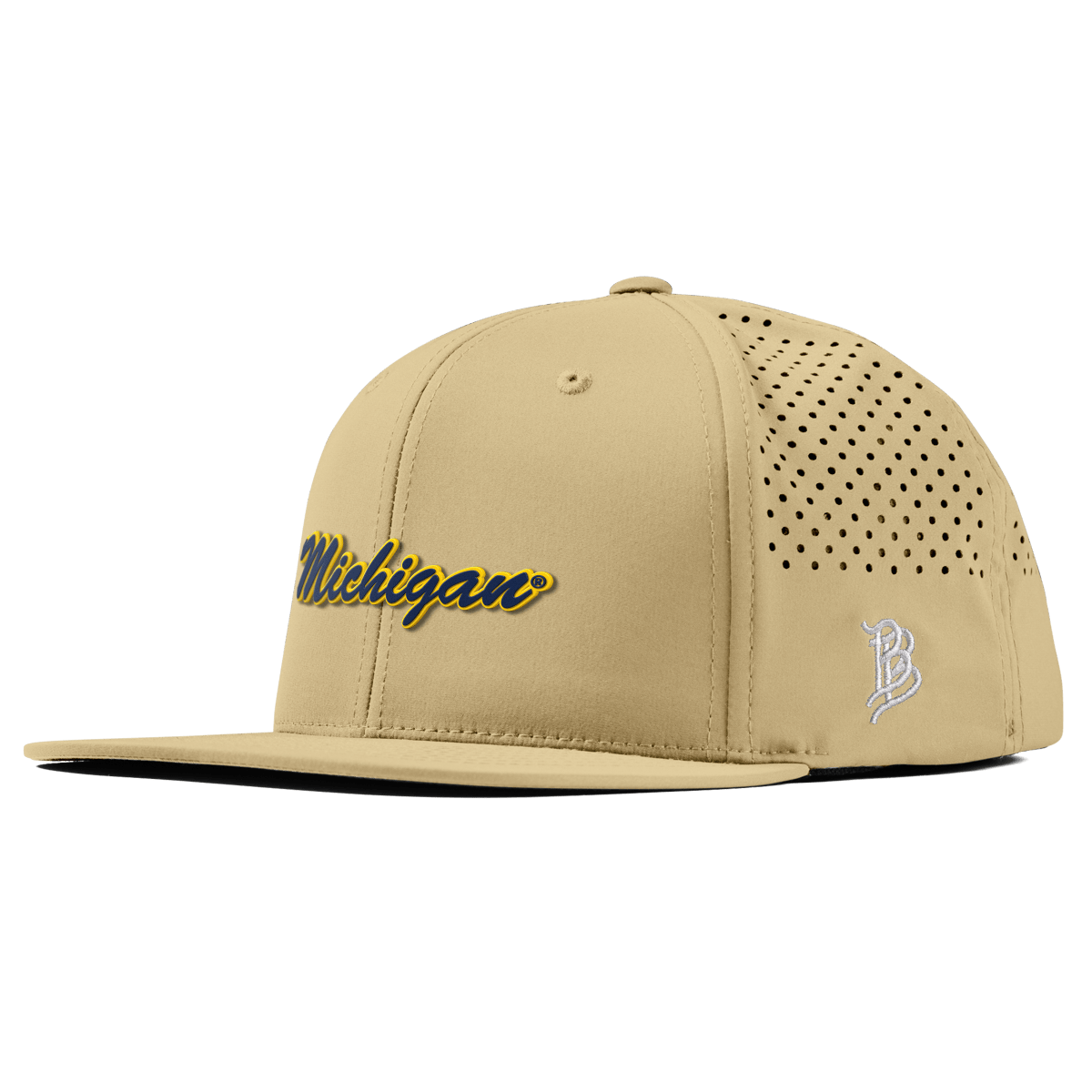 University of Michigan "Michigan Script" Flat Performance Desert