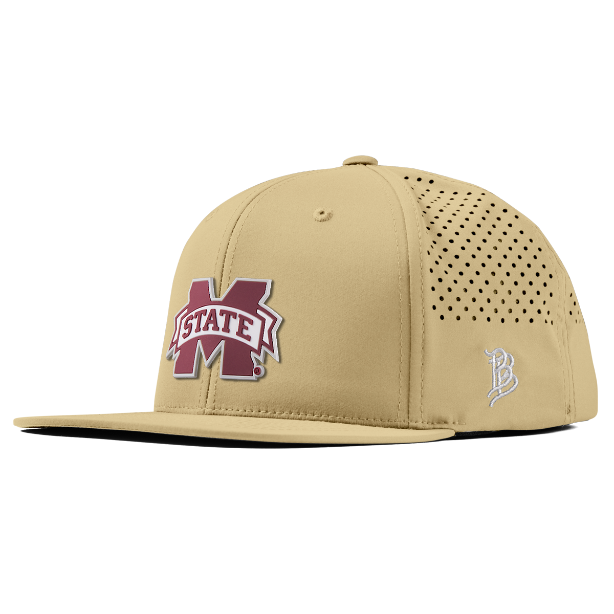 Mississippi State University "Mississippi State Team Logo" Flat Performance Desert