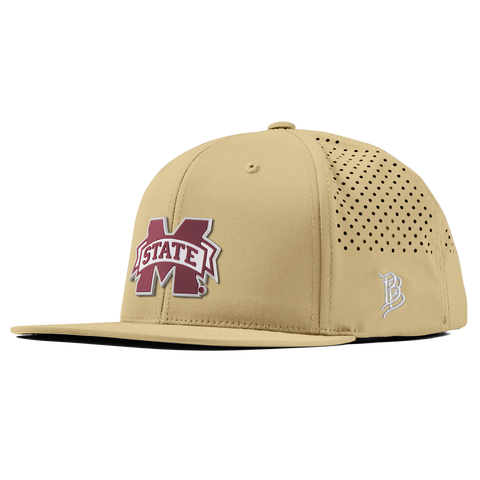 Mississippi State University "Mississippi State Team Logo" Flat Performance Desert