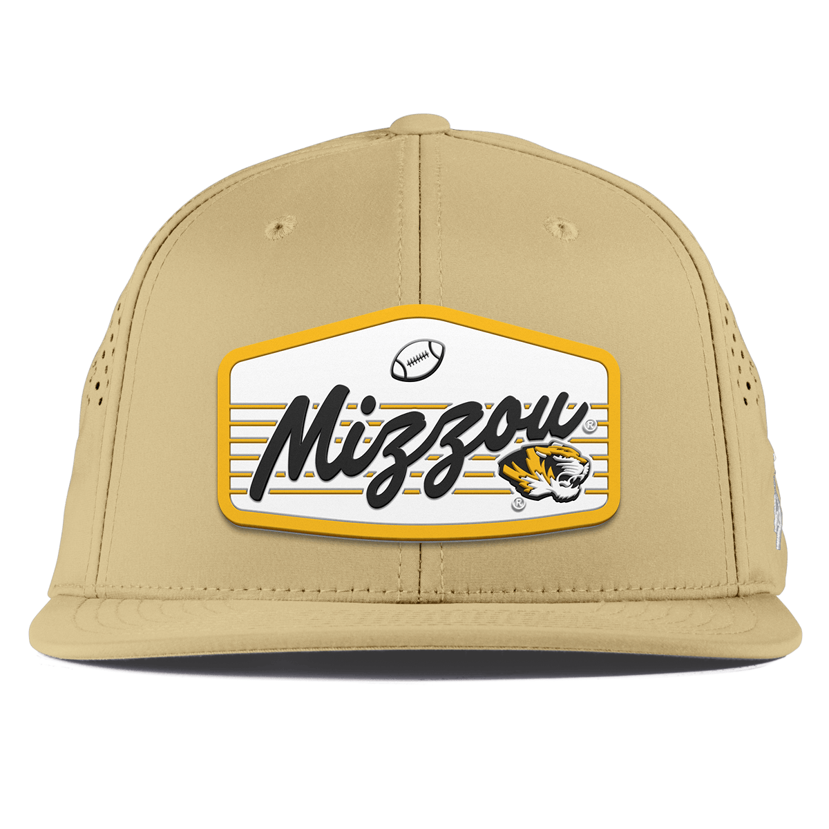 University of Missouri "Missouri Football Legacy" Flat Performance Desert