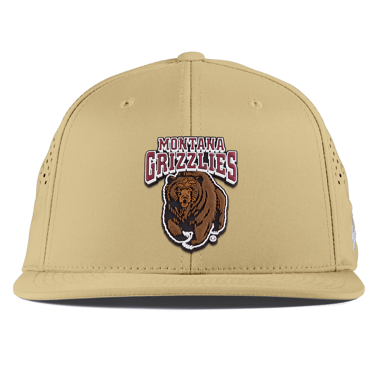 University of Montana "Montana Grizzlies Team Logo" Flat Performance Desert