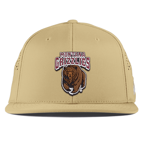 University of Montana "Montana Grizzlies Team Logo" Flat Performance Desert