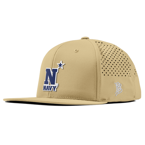 United States Naval Academy "Naval Academy Team Logo Navy" Flat Performance Desert