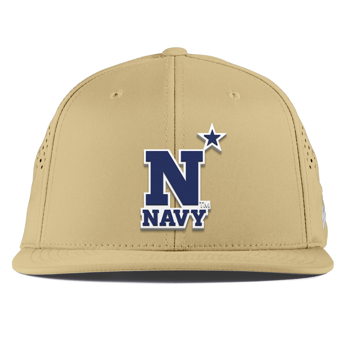 United States Naval Academy "Naval Academy Team Logo Navy" Flat Performance Desert