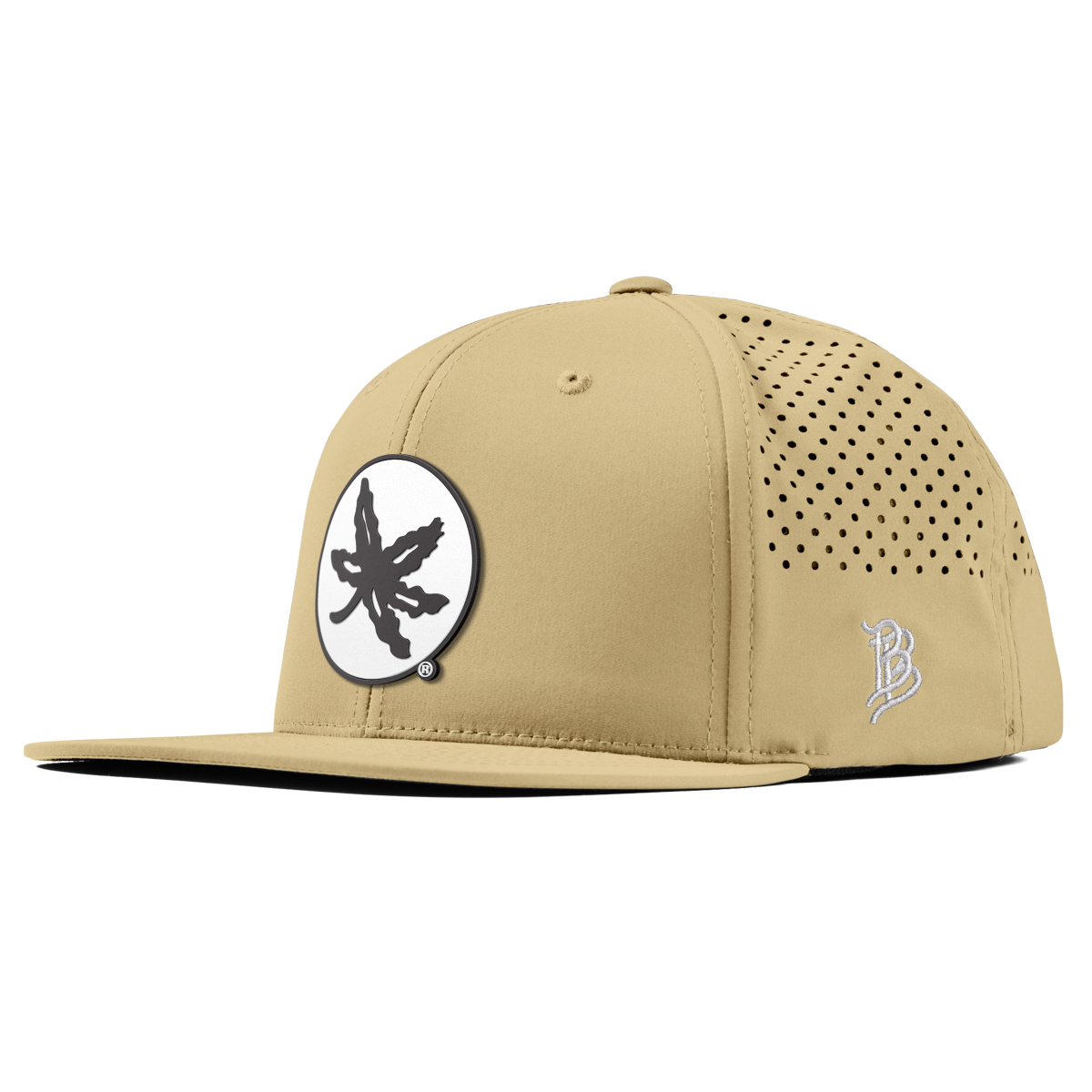 Ohio State University "OSU Buckeye Logo" Flat Performance Desert