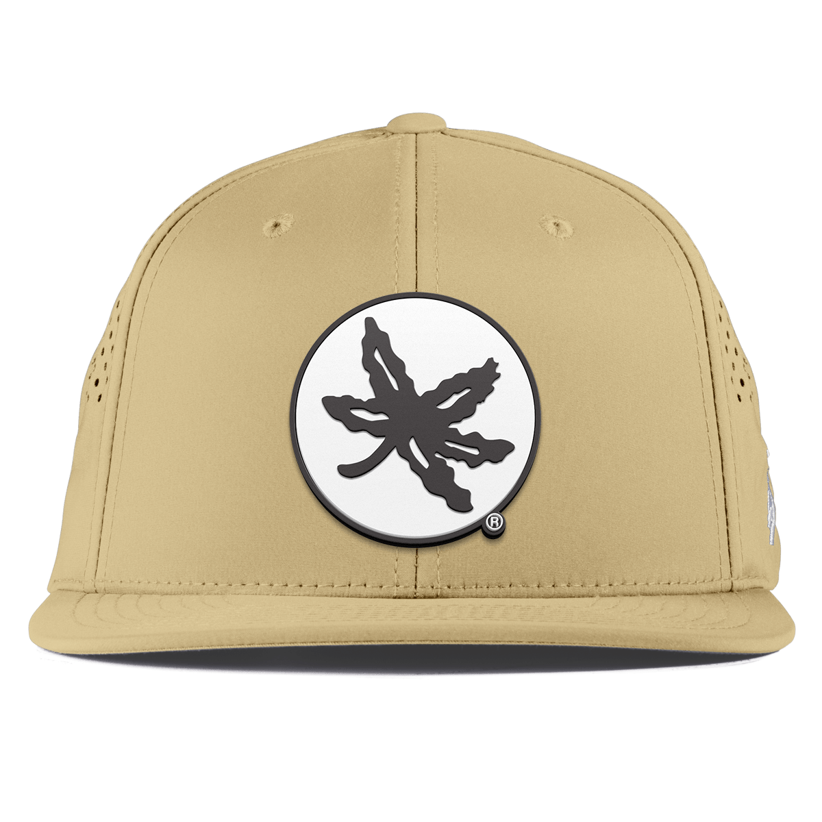 Ohio State University "OSU Buckeye Logo" Flat Performance Desert