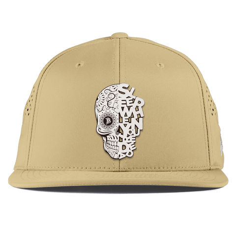 Sleep When You're Dead Skull Flat Performance Desert