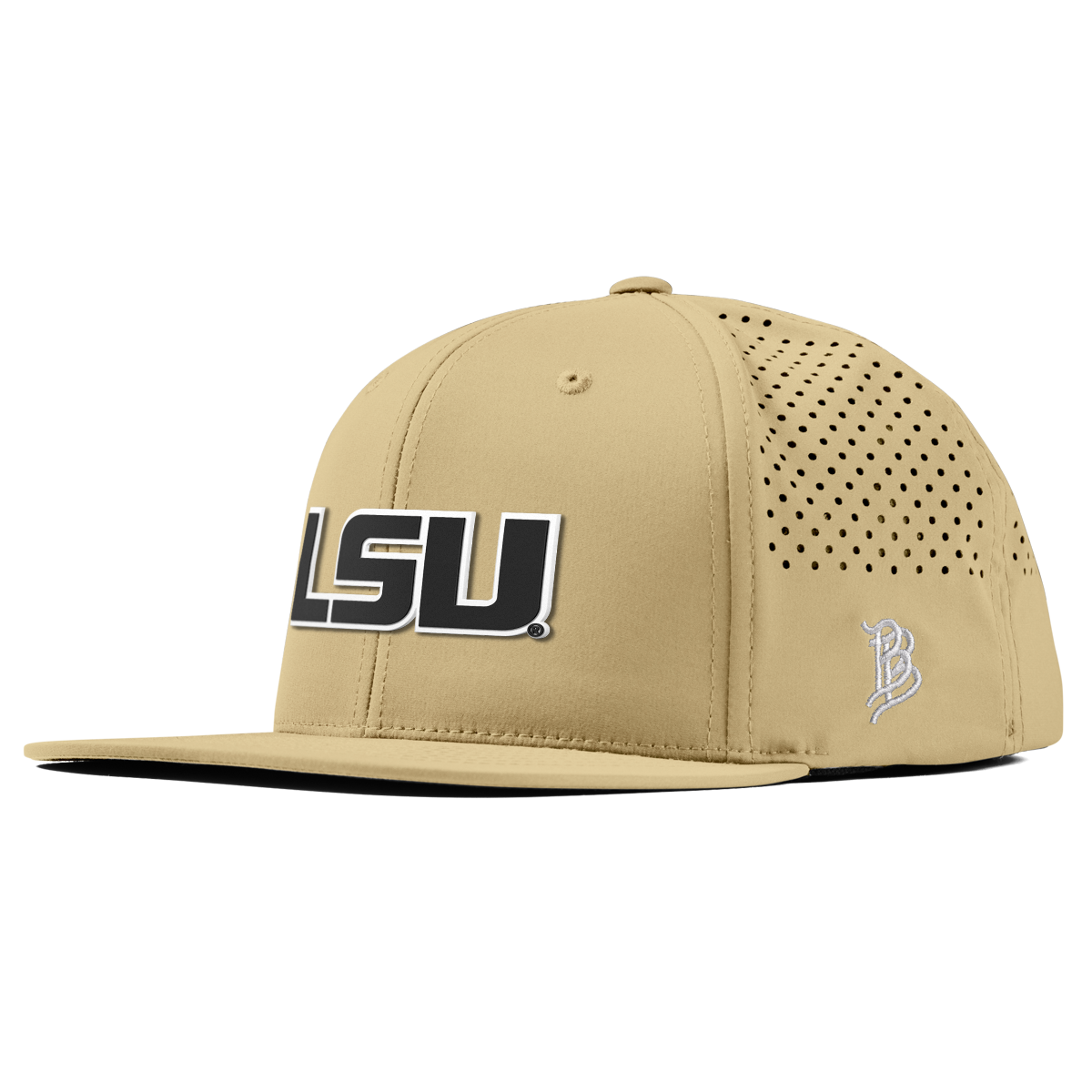 Louisiana State University "Vintage LSU Block" Flat Performance Desert