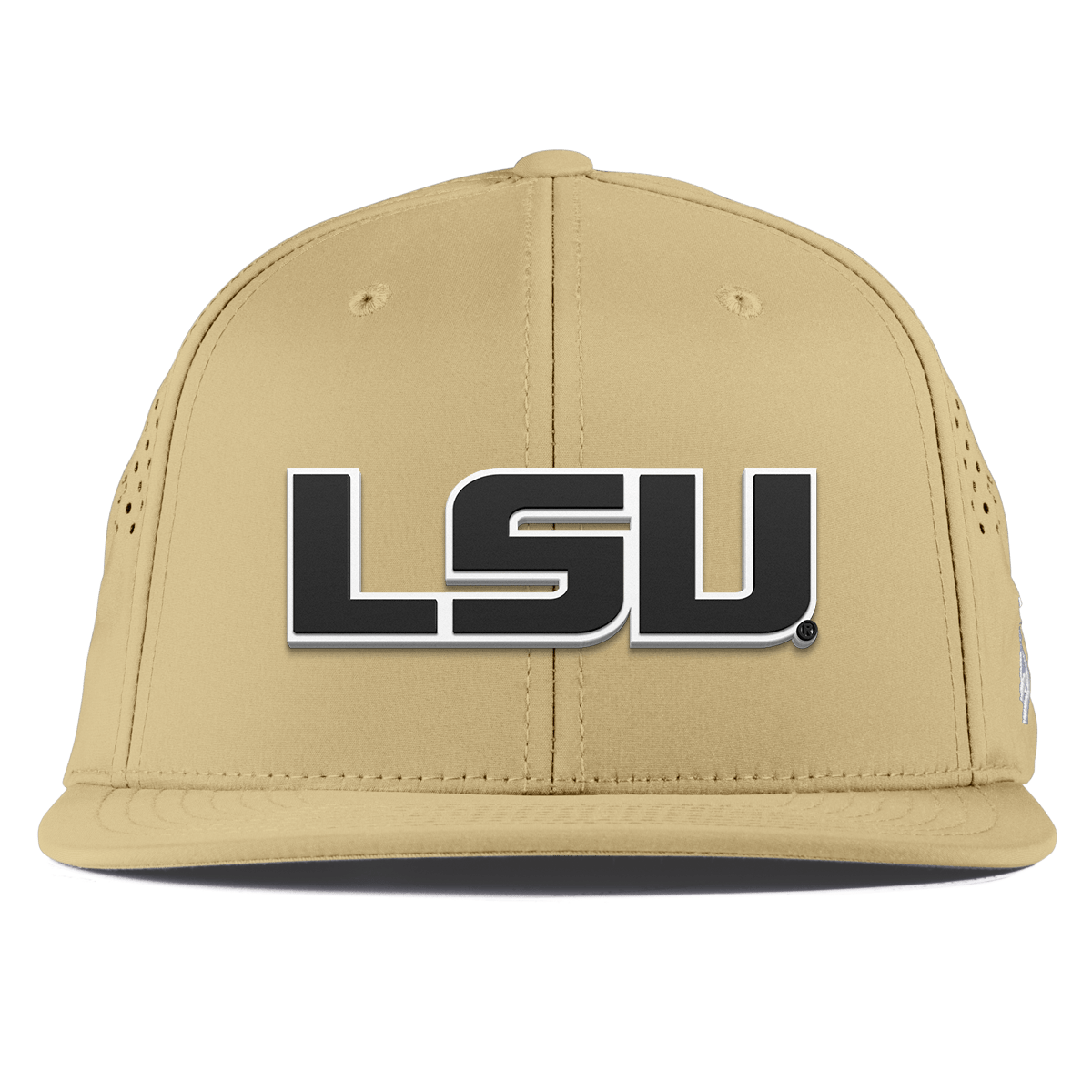 Louisiana State University "Vintage LSU Block" Flat Performance Desert