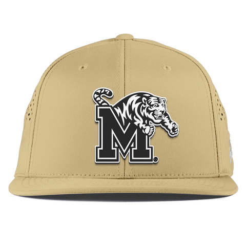 University of Memphis "Vintage Memphis Team Logo" Flat Performance Desert