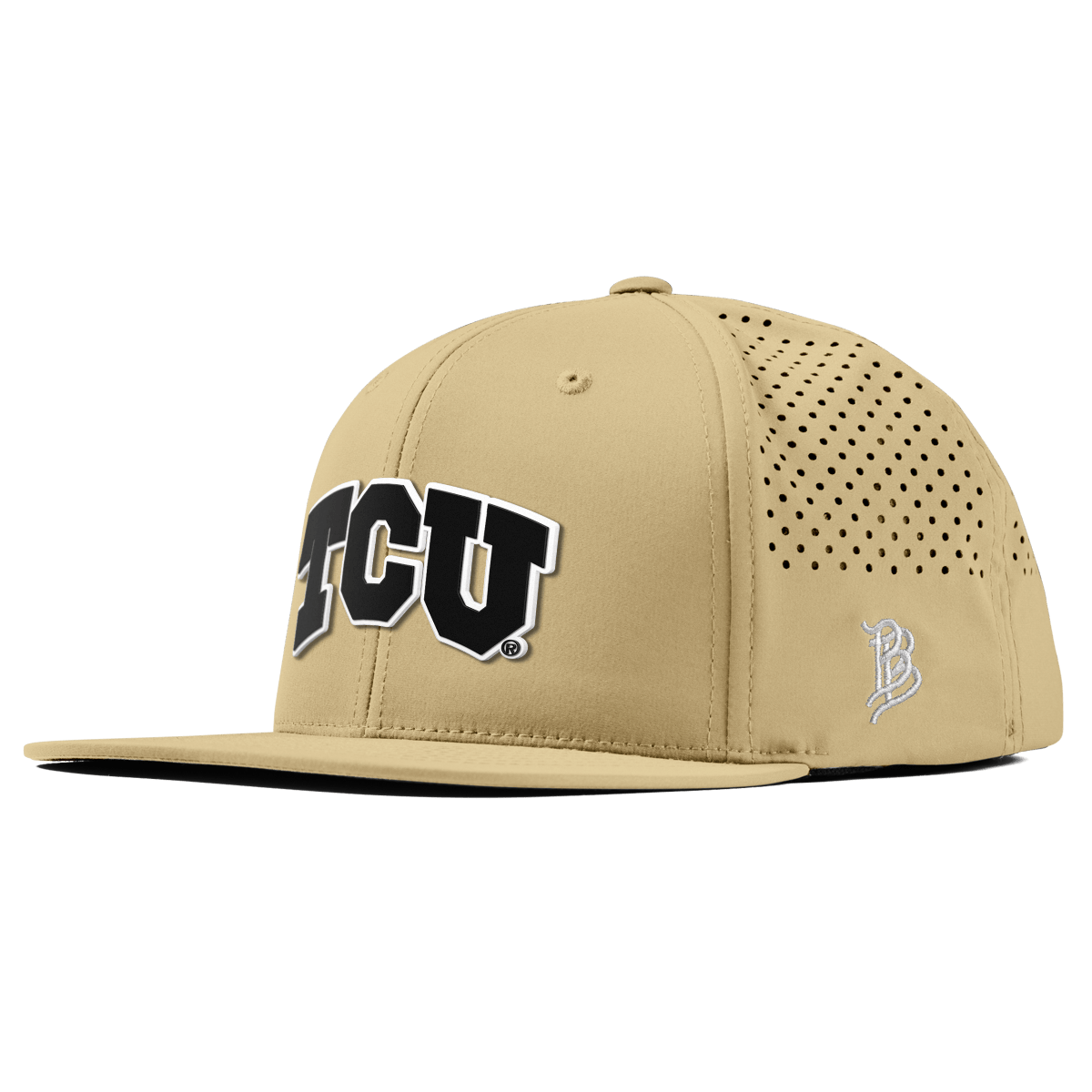 Texas Christian University "Vintage TCU Block" Flat Performance Desert