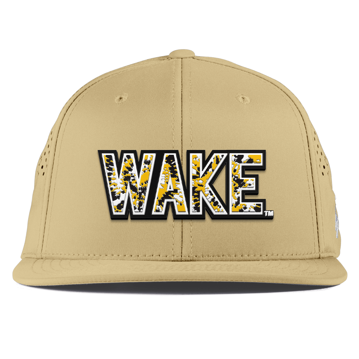 Wake Forest University "Wake Tie Dye" Flat Performance Desert