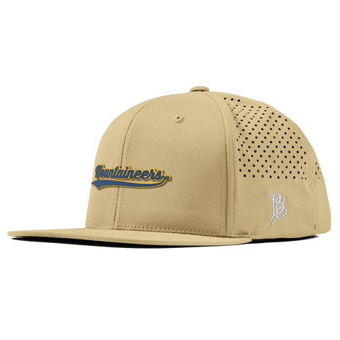 West Virginia University "West Virginia Mountaineers Script" Flat Performance Desert