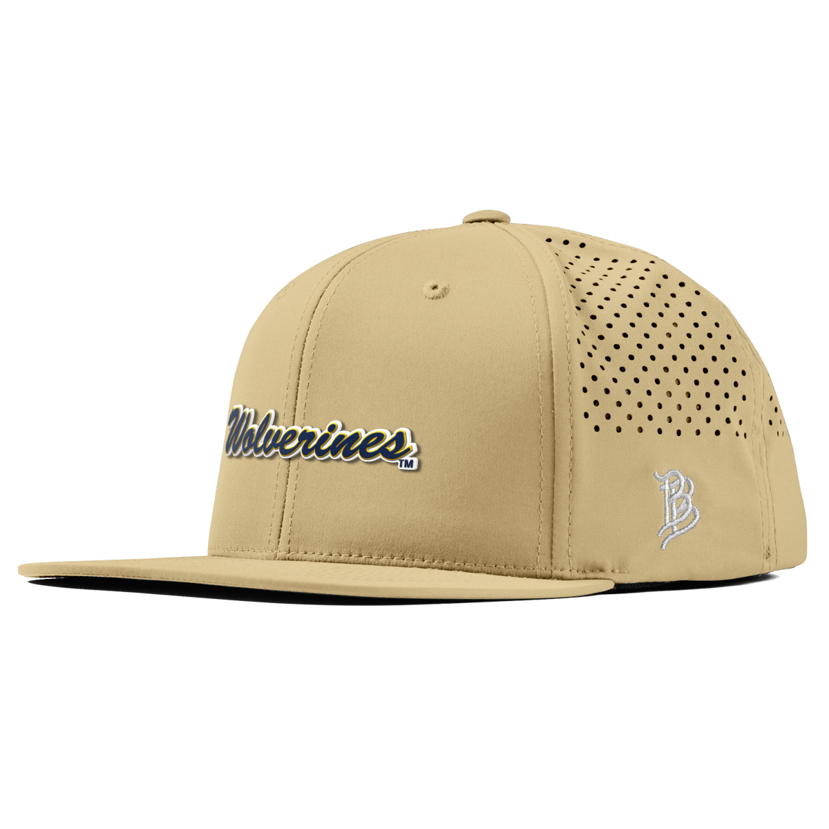 University of Michigan "Wolverines Script" Flat Performance Desert