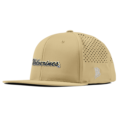 University of Michigan "Wolverines Script" Flat Performance Desert
