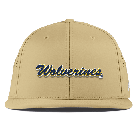 University of Michigan "Wolverines Script" Flat Performance Desert
