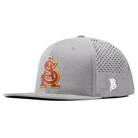 Arizona State University "ASU Baseball  and Gold" Flat Performance Heather Gray