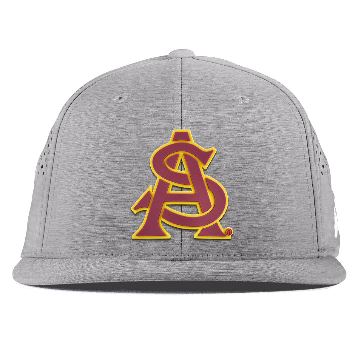 Arizona State University "ASU Baseball and Gold" Flat Performance Heather Gray