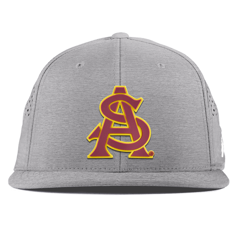 Arizona State University "ASU Baseball and Gold" Flat Performance Heather Gray