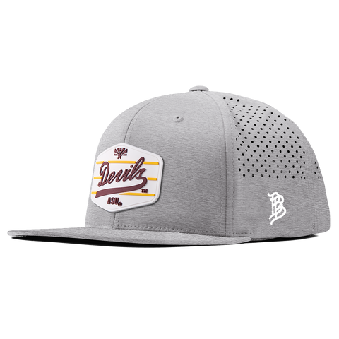 Arizona State University "ASU Devils" Flat Performance Heather Gray