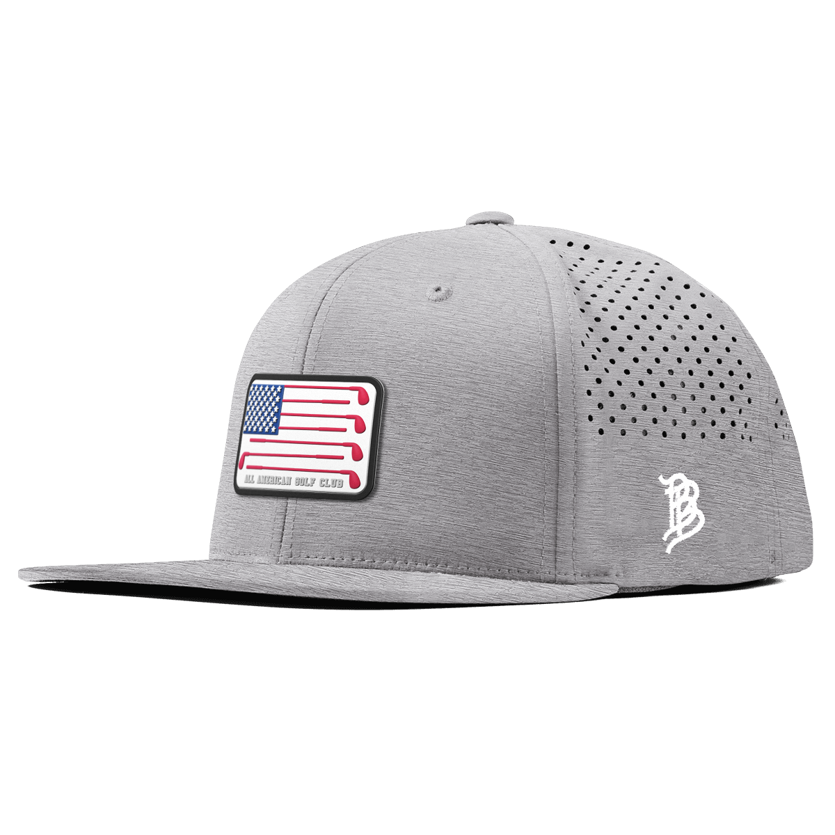 Hailey Ostrom "All American Golf Club" Flat Performance Heather Gray