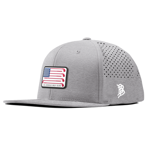 Hailey Ostrom "All American Golf Club" Flat Performance Heather Gray