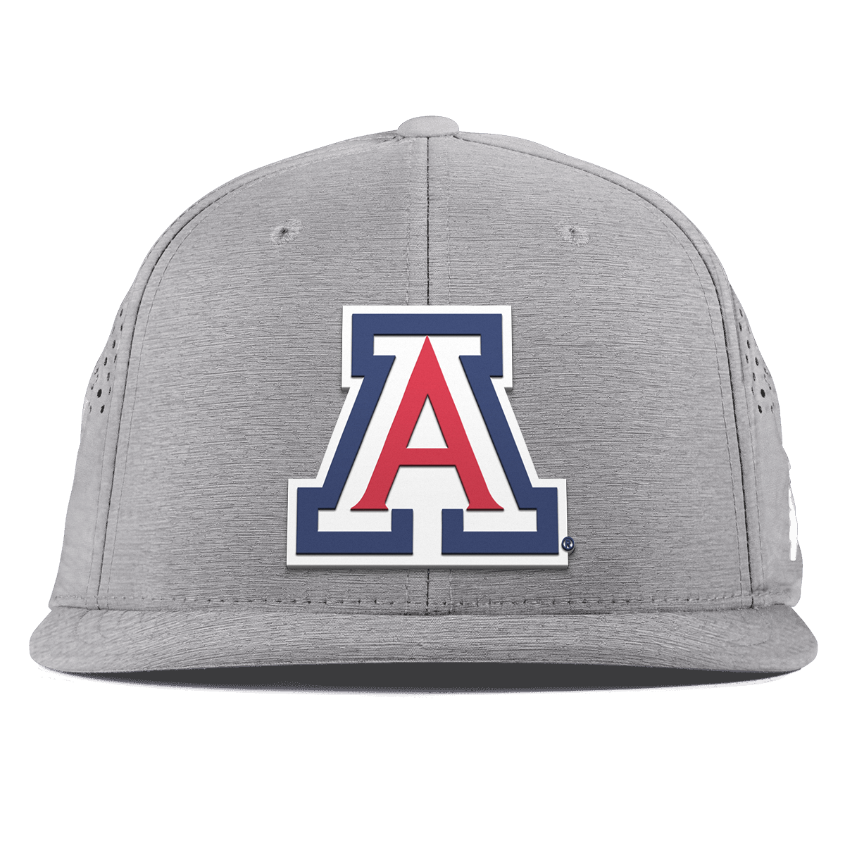 University of Arizona "Arizona Block" Flat Performance Heather Gray