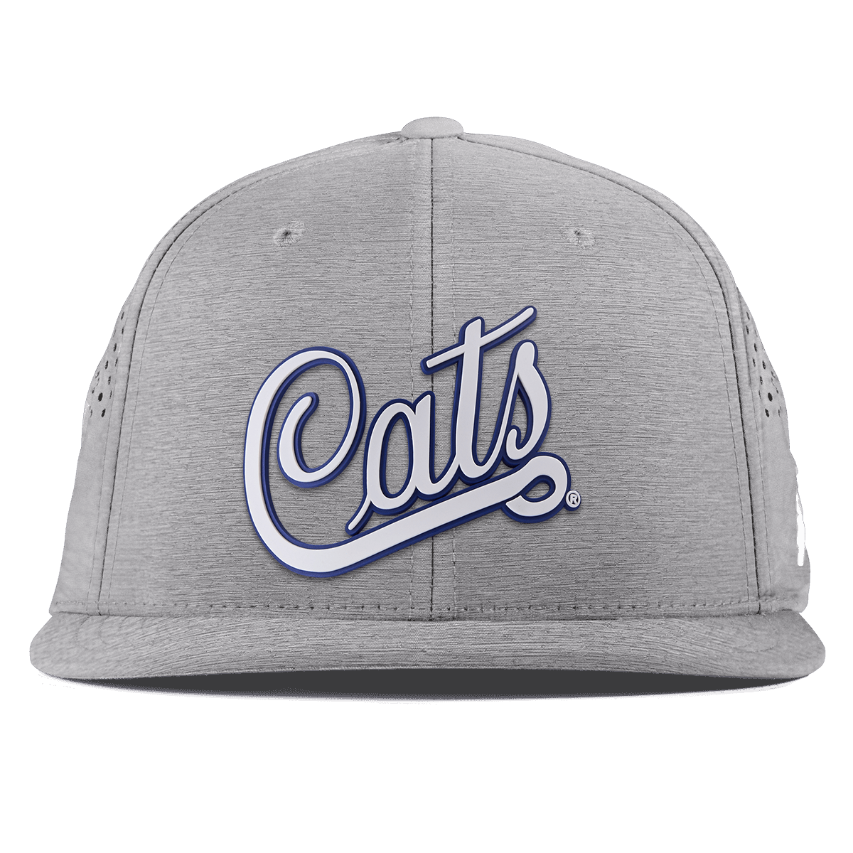 University of Arizona "Arizona Cats Script" Flat Performance Heather Gray