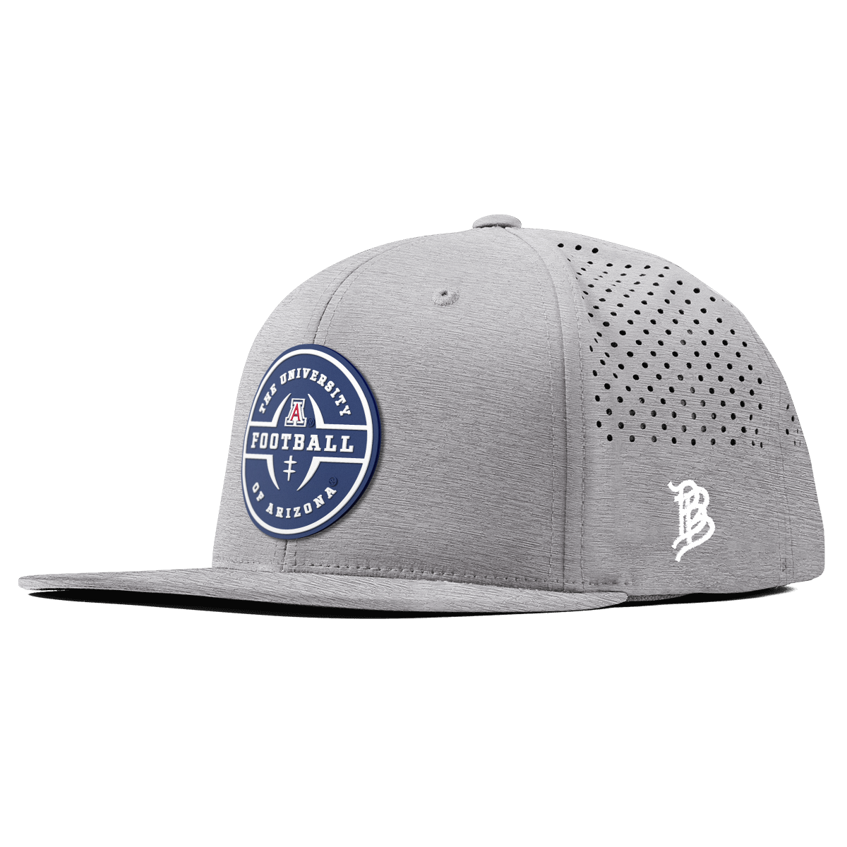 University of Arizona "Arizona Football Legacy" Flat Performance Heather Gray