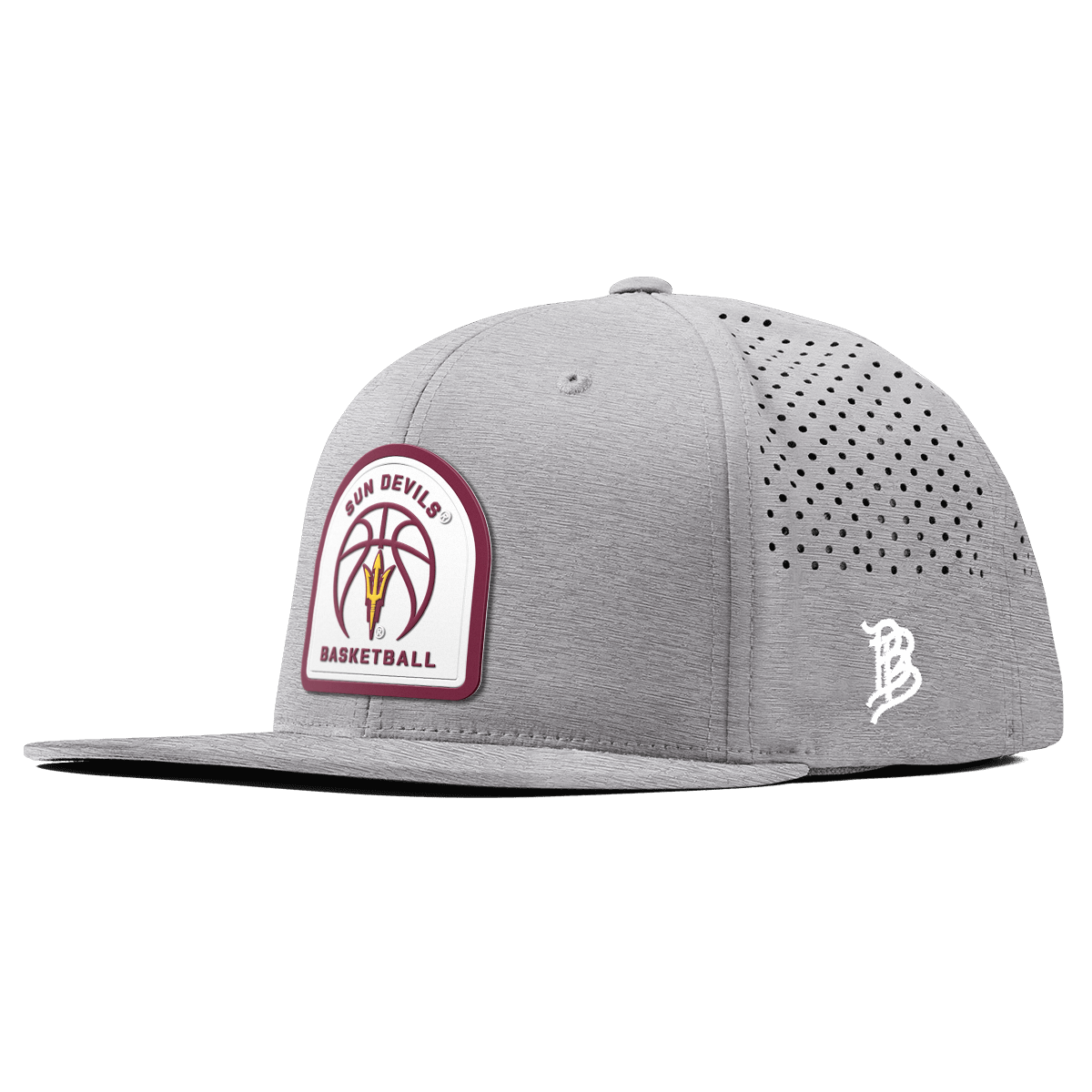 Arizona State University "Arizona State Basketball" Flat Performance Heather Gray