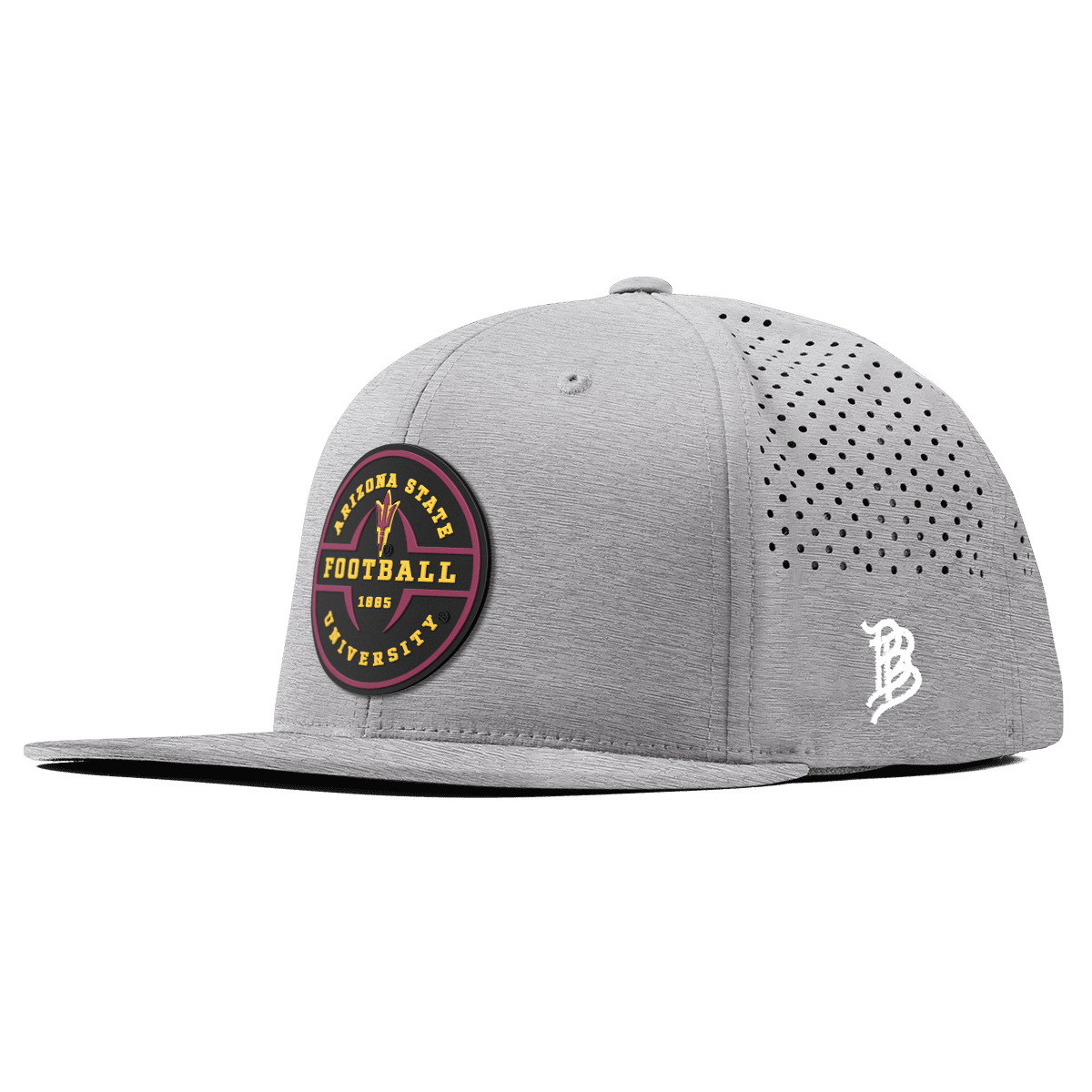 Arizona State University "Arizona State Football Legacy" Flat Performance Heather Gray