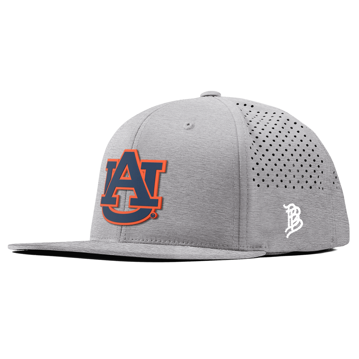 Auburn University "Auburn Team Logo" Flat Performance Heather Gray