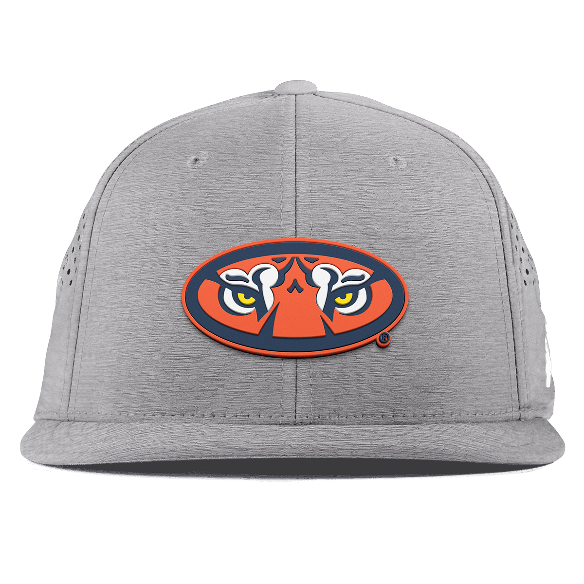 Auburn University "Auburn Tiger Eyes" Flat Performance Heather Gray