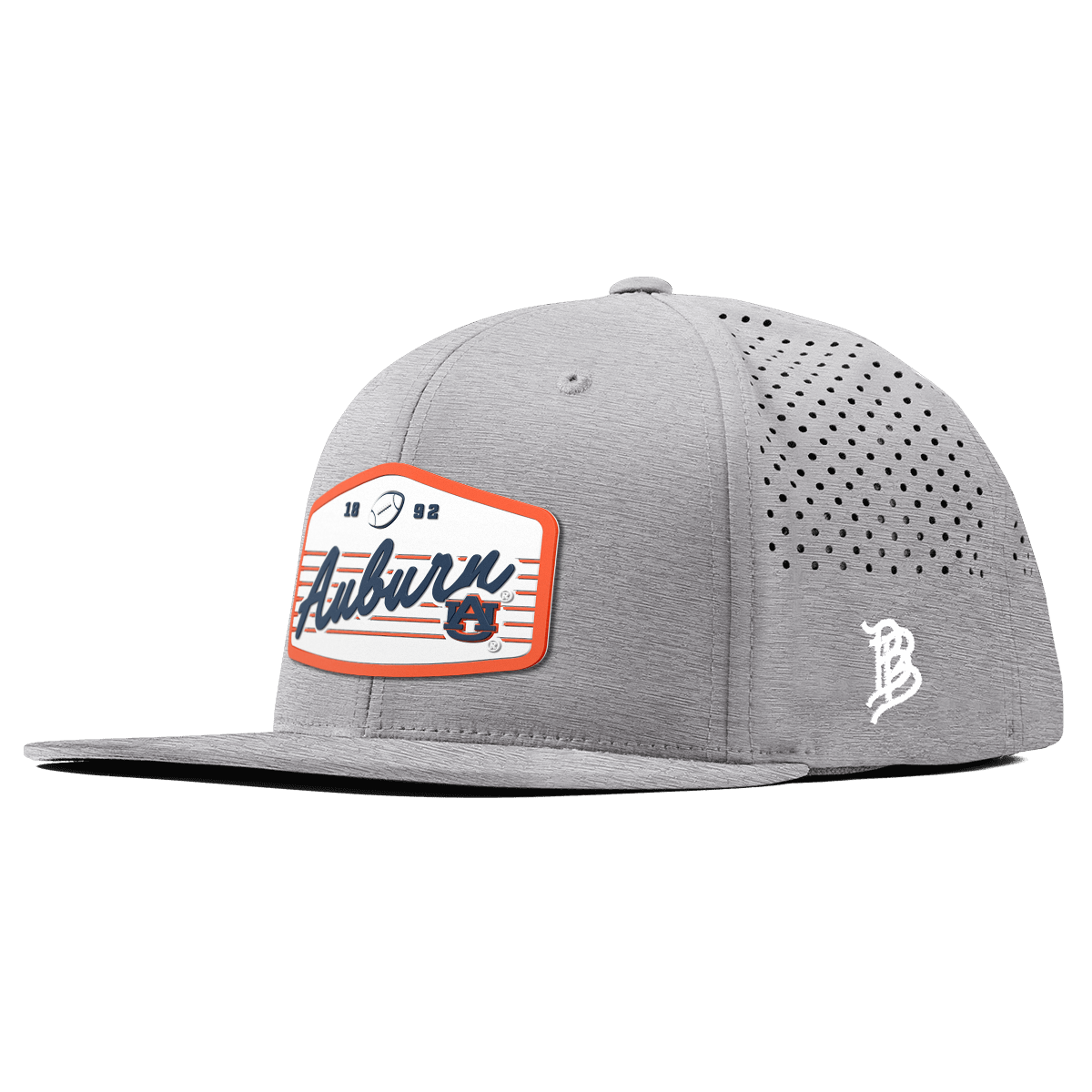 Auburn University "Auburn Tigers Football" Legacy Flat Performance Heather Gray