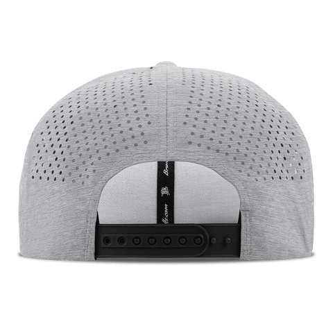 Texas Tech University "Texas Tech Raider " Flat Performance Back Heather Gray