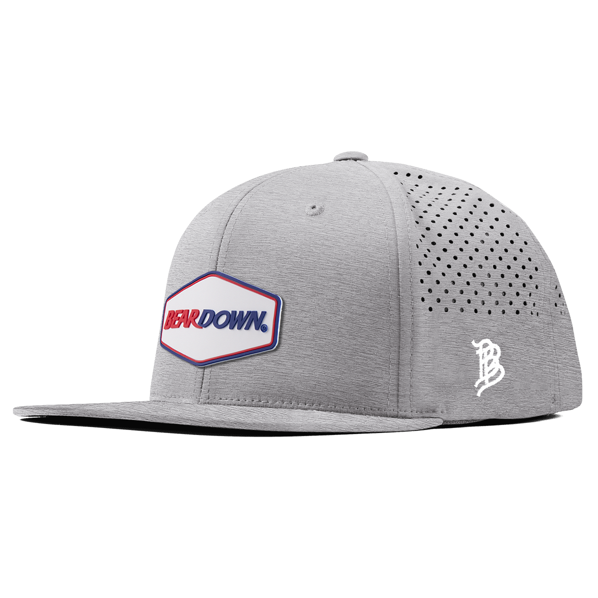 University of Arizona "Bear Down Arizona" Flat Performance Heather Gray