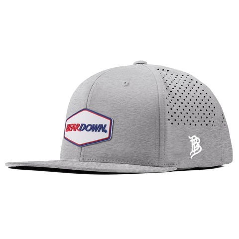 University of Arizona "Bear Down Arizona" Flat Performance Heather Gray