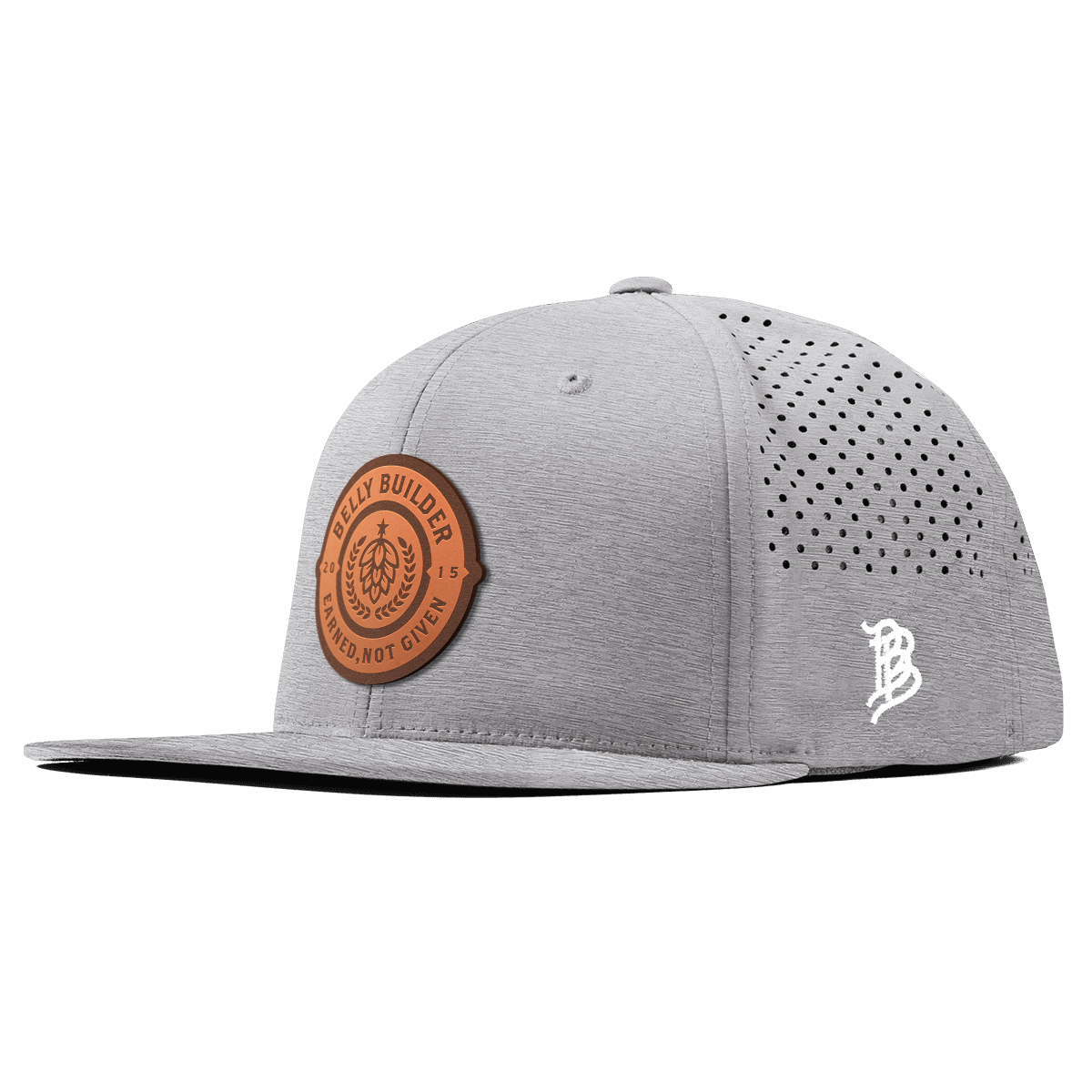 Belly Builder Flat Performance Heather Gray