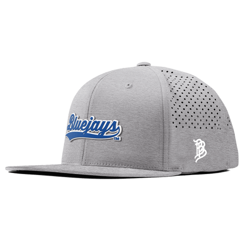 Creighton University "Bluejays Script" Flat Performance Heather Gray