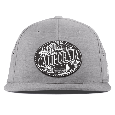 California Traveler Flat Performance Heather Gray