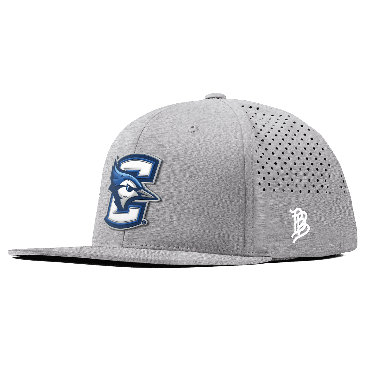 Creighton University "Creighton Block" Flat Performance Heather Gray